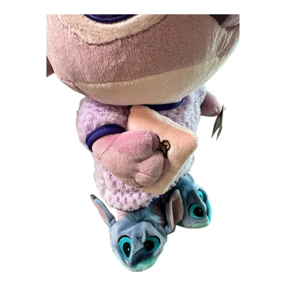 Disney Hong Kong ANGEL Plush Doll with‎ Pajamas Stitch & Duffy Pillow 16